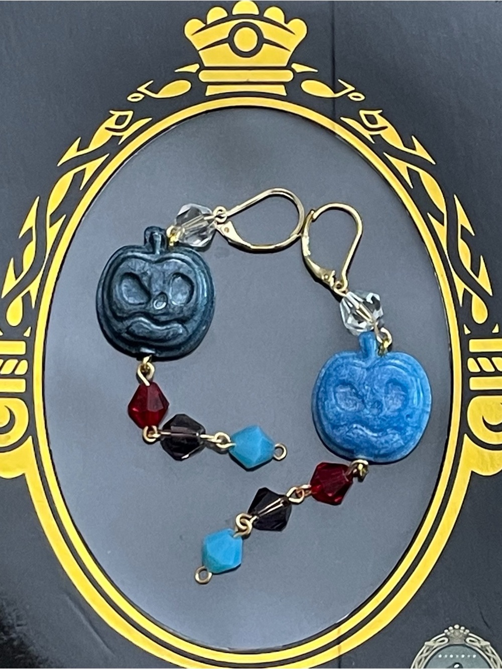 Twisted Wonderland Epel Felmier Inspired Groovy Candy Earrings Pint-Sized Plaid